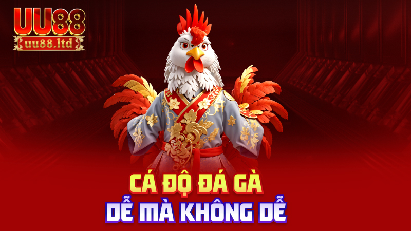 Cá độ đá gà – dễ mà không dễ