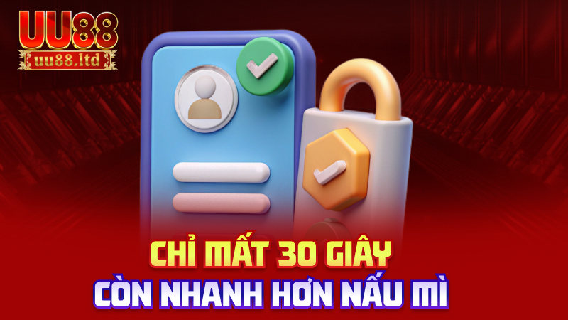 Chỉ mất 30 giây – còn nhanh hơn nấu mì 
