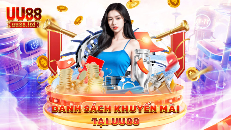 Danh sách khuyến mãi tại UU88